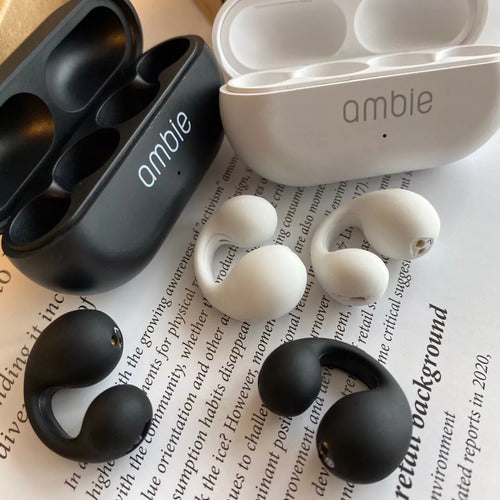 AUDIFONOS AMBIE CON PANTALLA